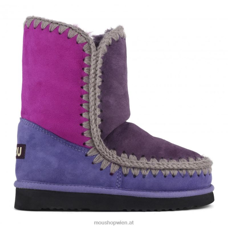 Frauen Eskimo 24 Farbblock Mou P660X301 Cyclamin/Lila-Mischung