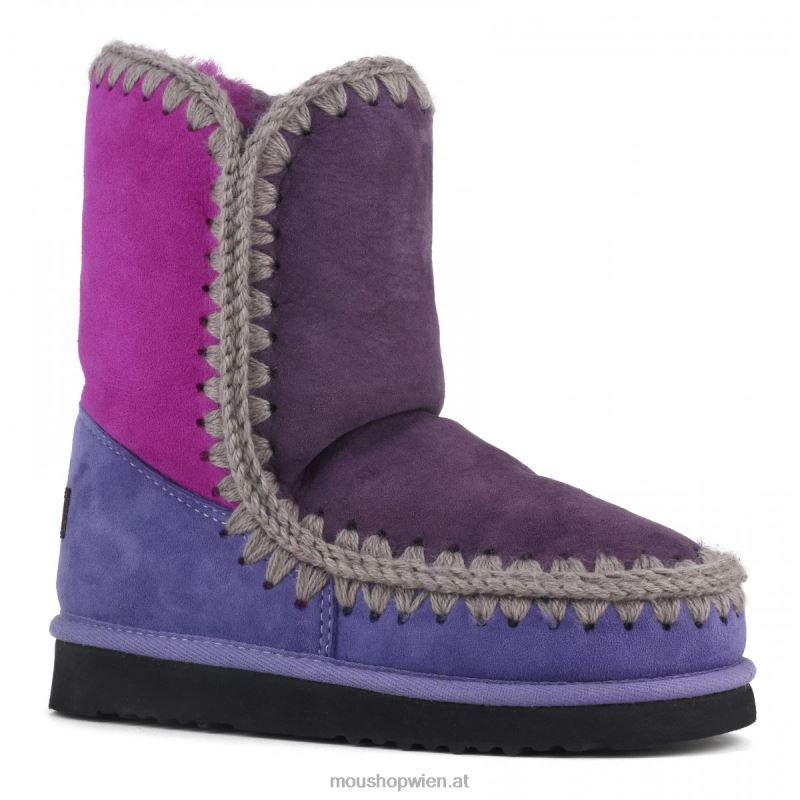 Frauen Eskimo 24 Farbblock Mou P660X301 Cyclamin/Lila-Mischung