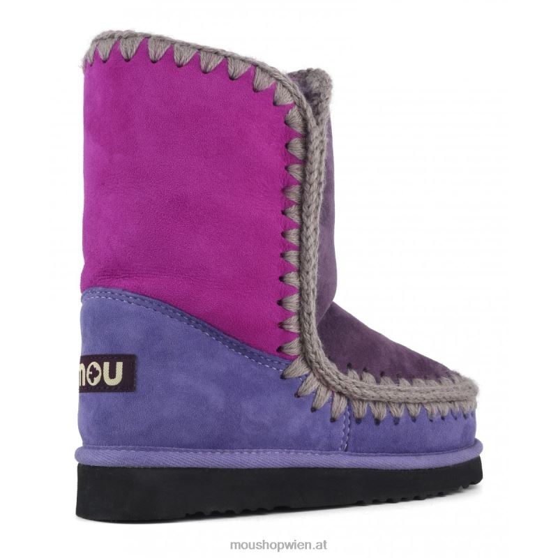 Frauen Eskimo 24 Farbblock Mou P660X301 Cyclamin/Lila-Mischung