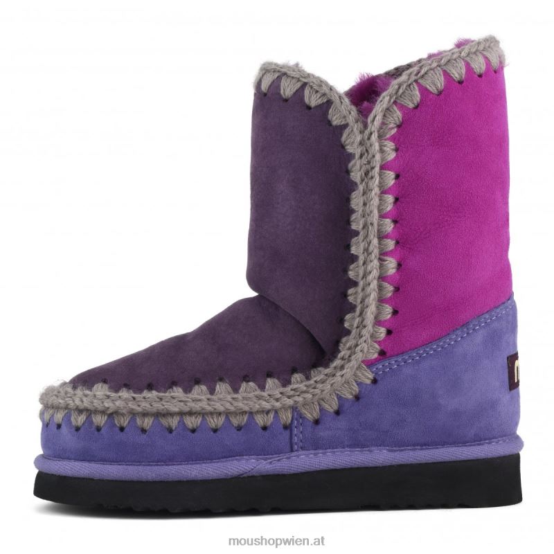 Frauen Eskimo 24 Farbblock Mou P660X301 Cyclamin/Lila-Mischung