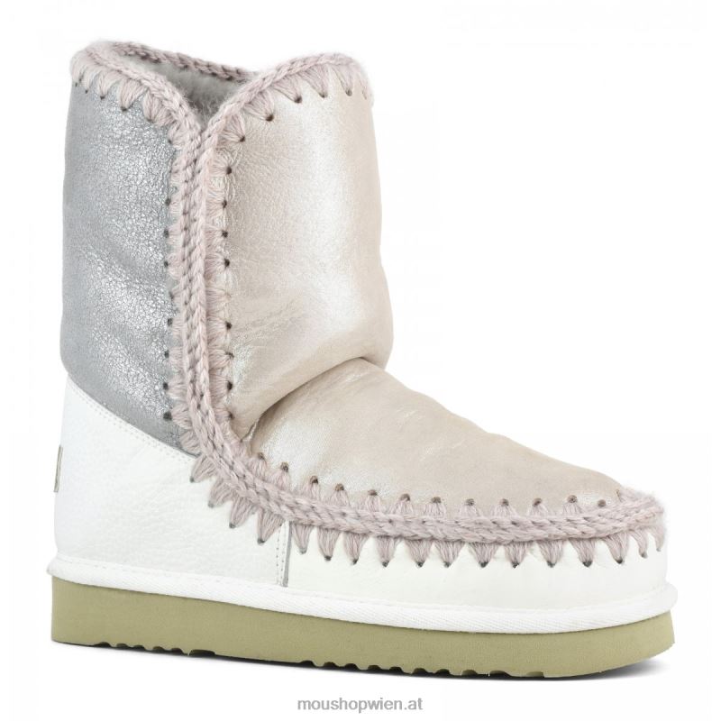 Frauen Eskimo 24 Farbblock Mou P660X335 Staub- und Mikroglitter-Robenmischung