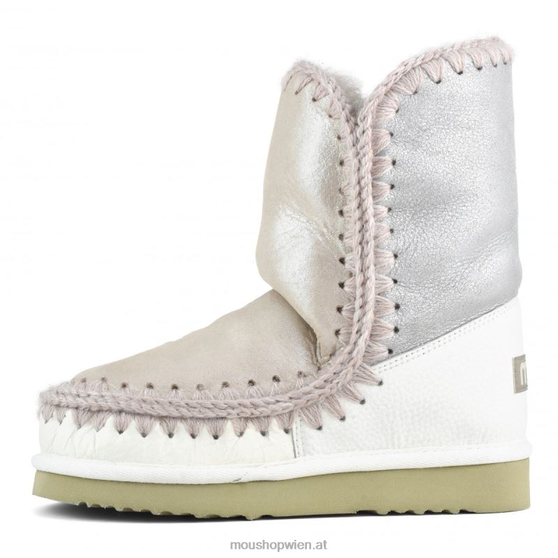 Frauen Eskimo 24 Farbblock Mou P660X335 Staub- und Mikroglitter-Robenmischung