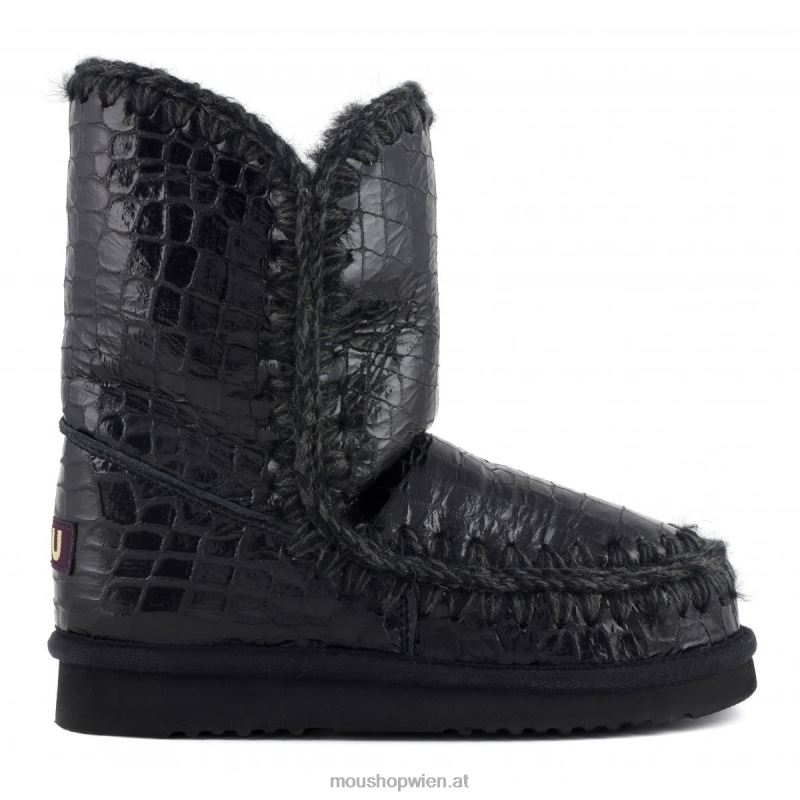 Frauen Eskimo 24 Mou P660X396 schwarz glitzerndes Krokodil