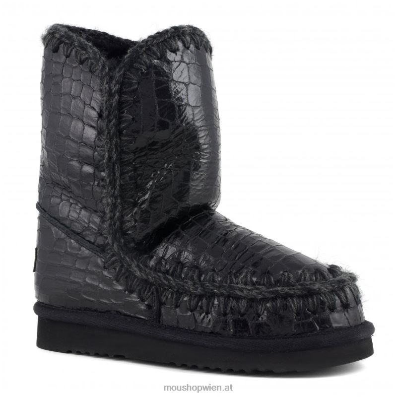 Frauen Eskimo 24 Mou P660X396 schwarz glitzerndes Krokodil