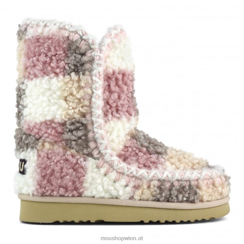 Frauen Eskimo 24 Tartan-Teddy-Fleece Mou P660X321 Teddy-Karos nackt