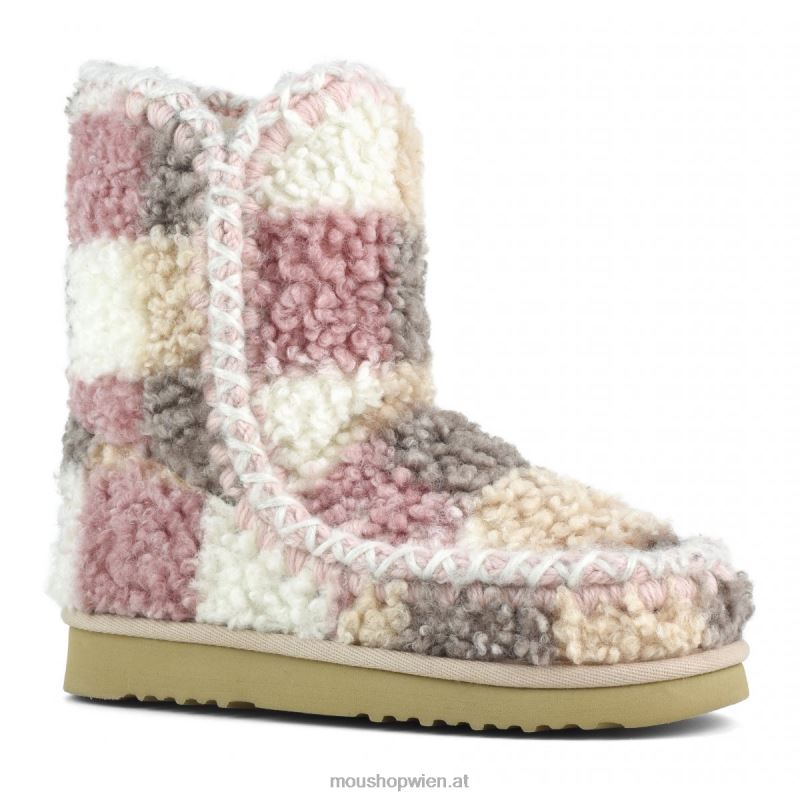 Frauen Eskimo 24 Tartan-Teddy-Fleece Mou P660X321 Teddy-Karos nackt