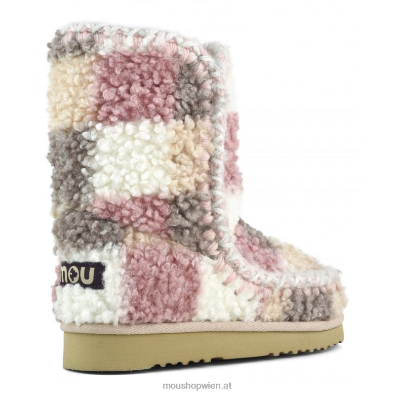 Frauen Eskimo 24 Tartan-Teddy-Fleece Mou P660X321 Teddy-Karos nackt