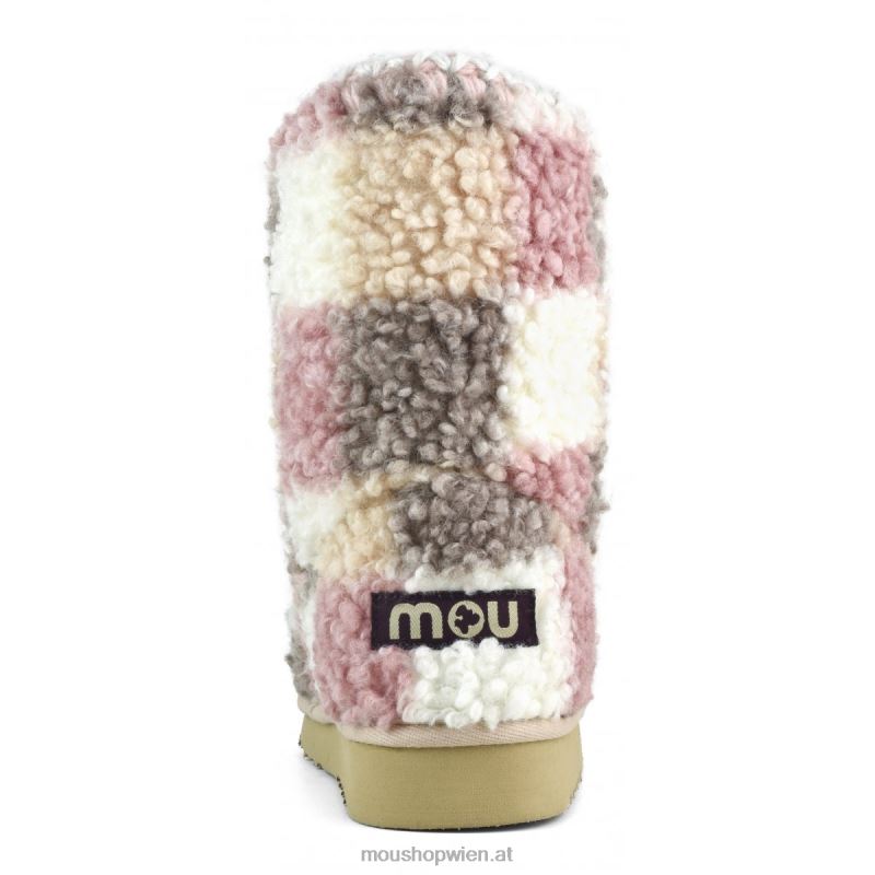 Frauen Eskimo 24 Tartan-Teddy-Fleece Mou P660X321 Teddy-Karos nackt