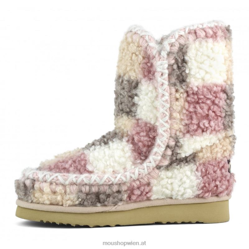 Frauen Eskimo 24 Tartan-Teddy-Fleece Mou P660X321 Teddy-Karos nackt