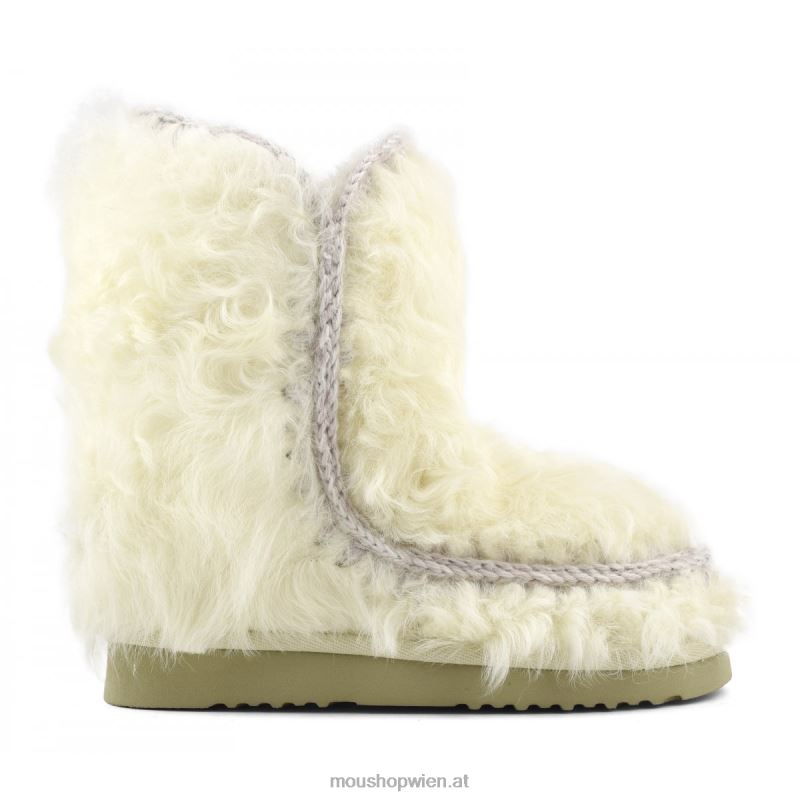 Frauen Eskimo 24 ganz aus Fell Mou P660X227 Vanille