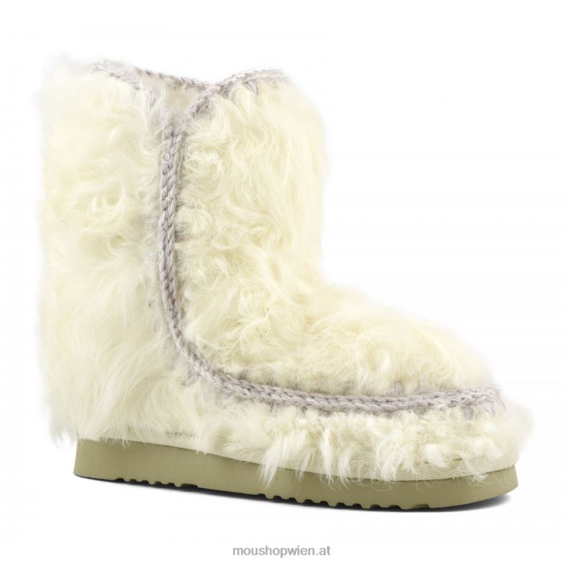 Frauen Eskimo 24 ganz aus Fell Mou P660X227 Vanille