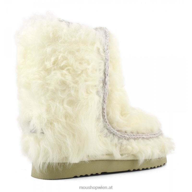 Frauen Eskimo 24 ganz aus Fell Mou P660X227 Vanille