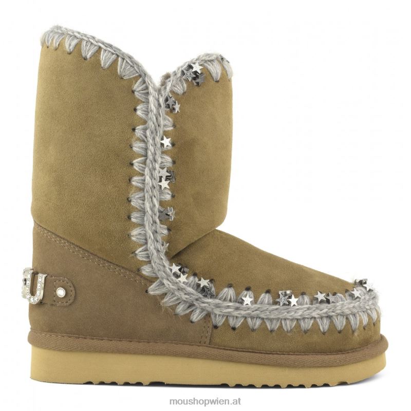 Frauen Eskimo 24 metallische Sterne Mou P660X399 dunkler Stein