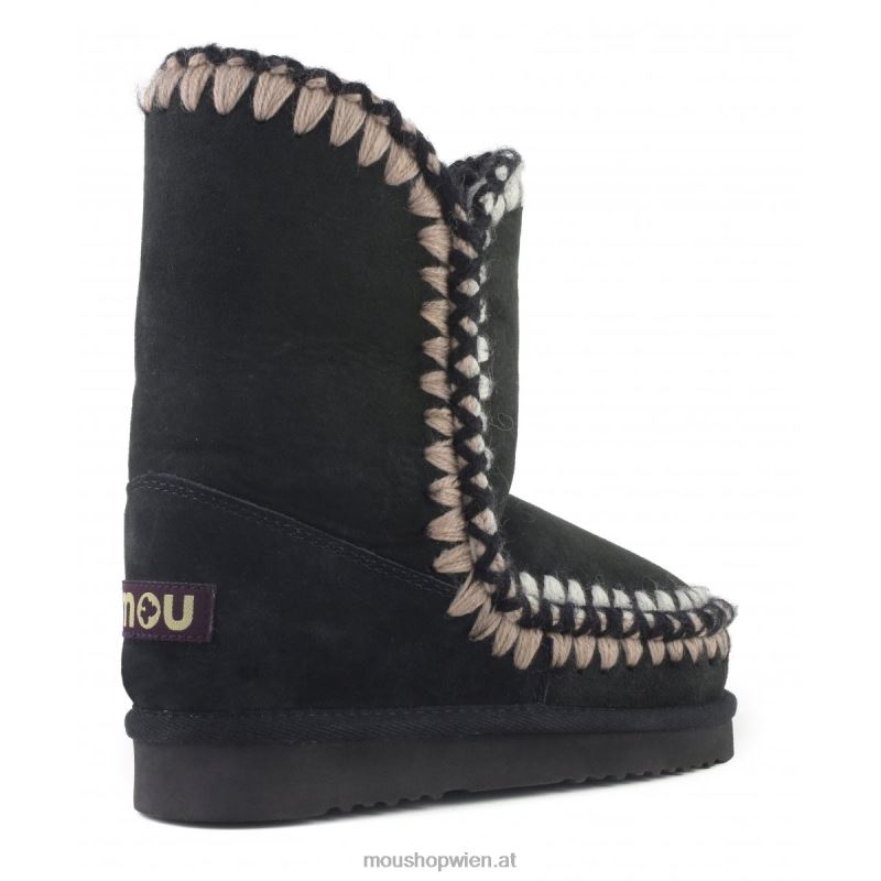 Frauen Eskimo 24 mit 3D-Übersteppung Mou P660X299 Schwarz