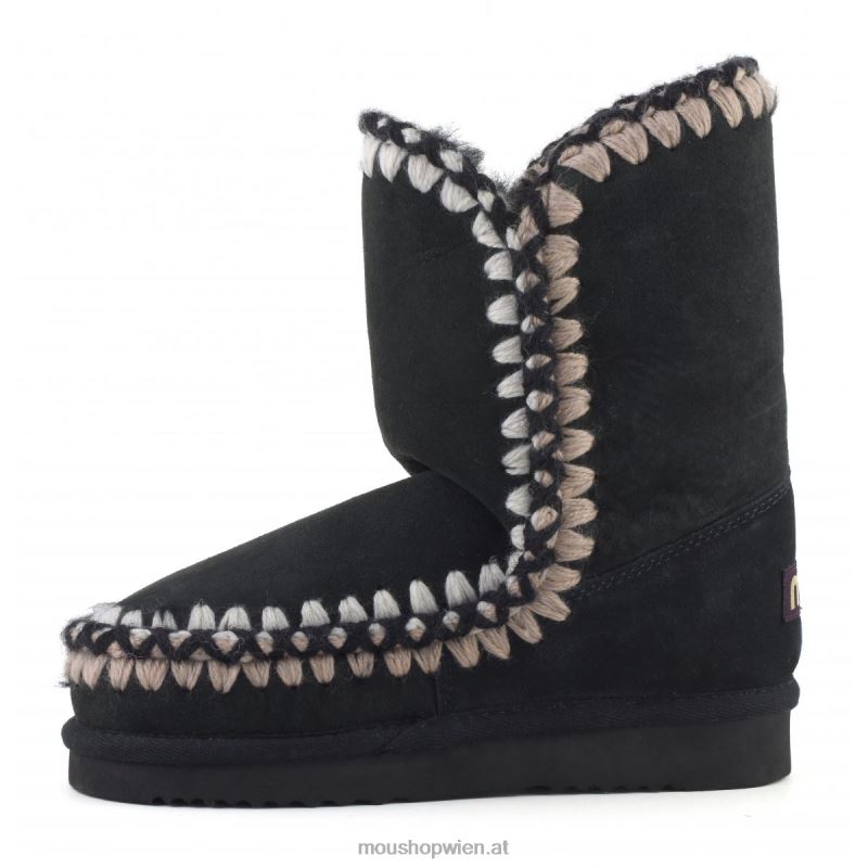 Frauen Eskimo 24 mit 3D-Übersteppung Mou P660X299 Schwarz