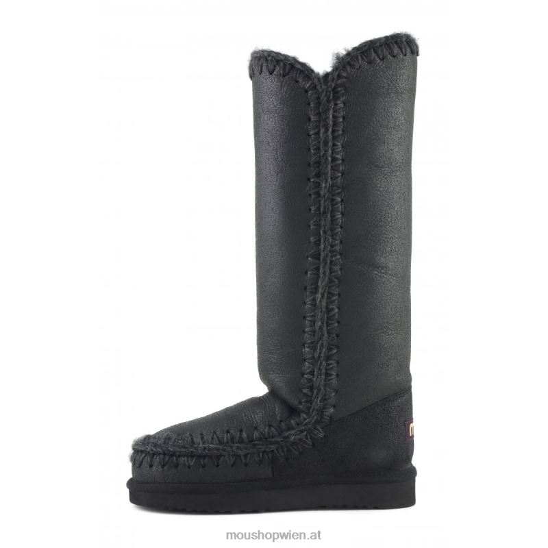 Frauen Eskimo 40 Mou P660X408 rissig schwarz/grau