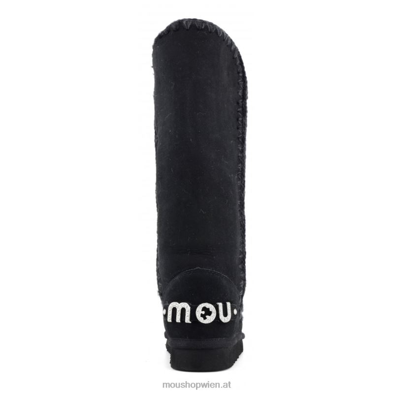 Frauen Eskimo 40-Strass-Logo Mou P660X407 Schwarz