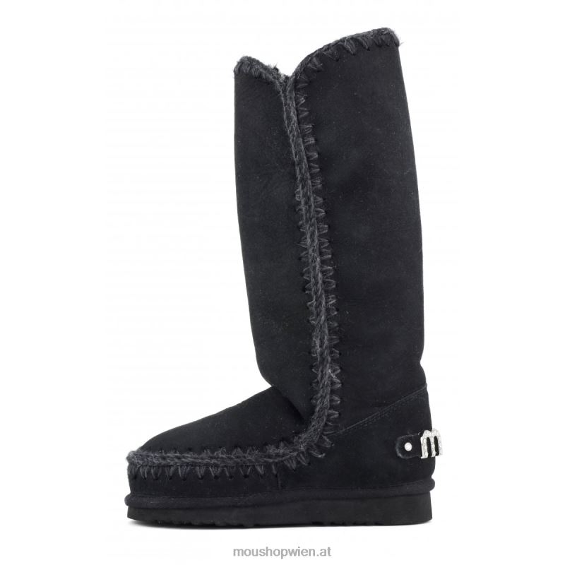 Frauen Eskimo 40-Strass-Logo Mou P660X407 Schwarz