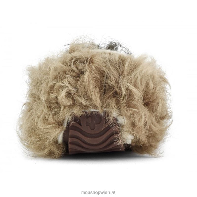 Frauen Mokassin-Chekiang-Fell Mou P660X684 Beige-Armee