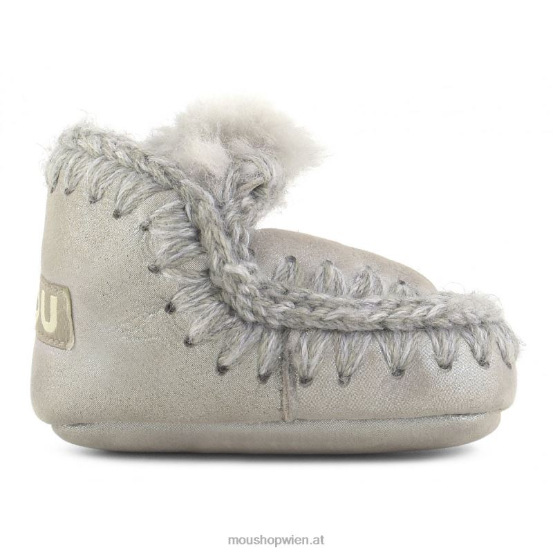 Kinder Eskimo-Säugling 812 Mou P660X813 Mikroglitter-Silber