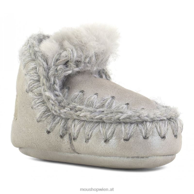 Kinder Eskimo-Säugling 812 Mou P660X813 Mikroglitter-Silber