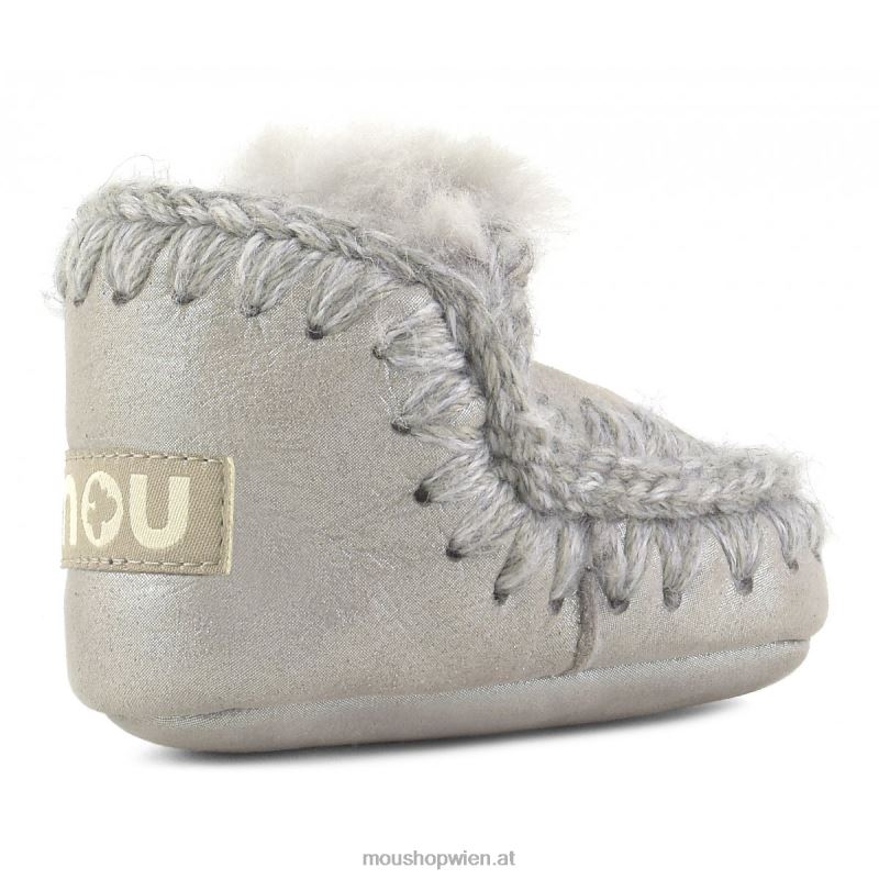 Kinder Eskimo-Säugling 812 Mou P660X813 Mikroglitter-Silber