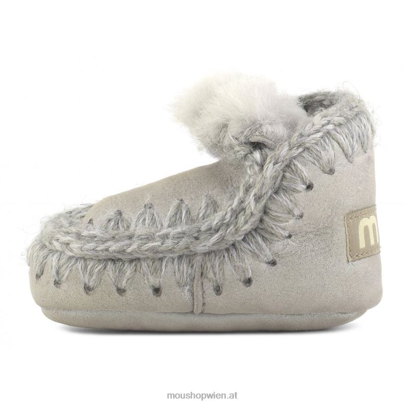 Kinder Eskimo-Säugling 812 Mou P660X813 Mikroglitter-Silber