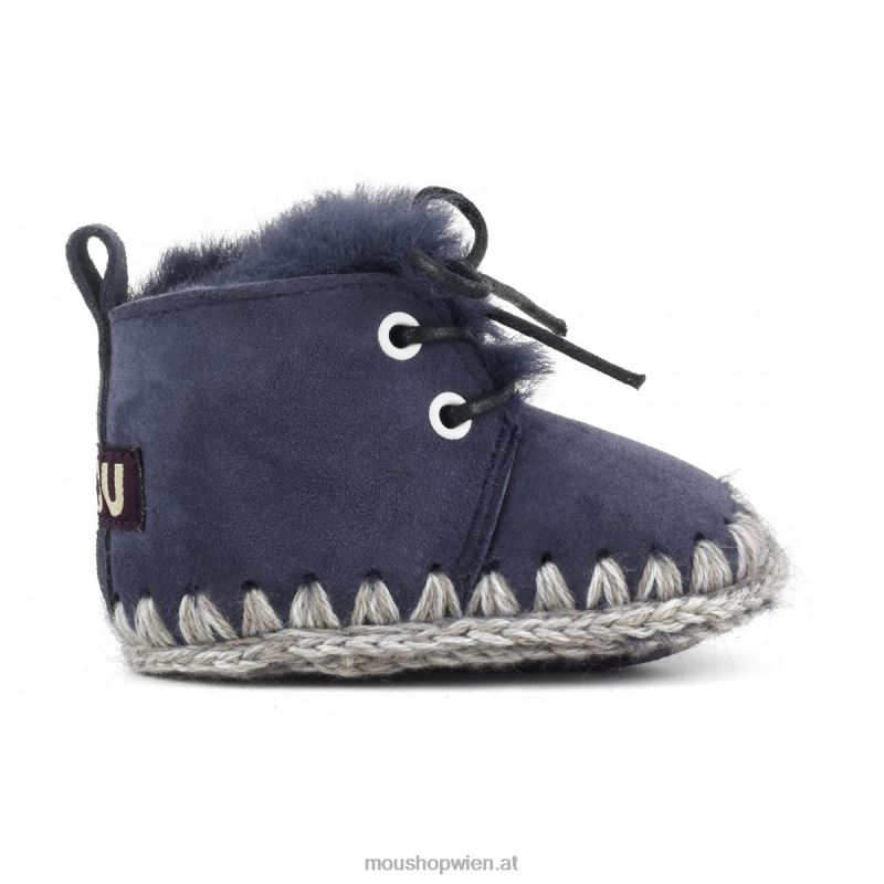 Kinder Schnürschuh für Kleinkinder Mou P660X828 Abgrund