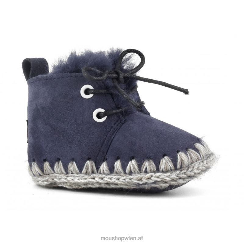Kinder Schnürschuh für Kleinkinder Mou P660X828 Abgrund