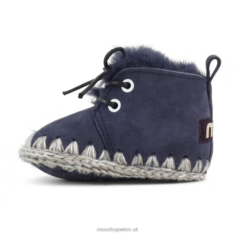 Kinder Schnürschuh für Kleinkinder Mou P660X828 Abgrund