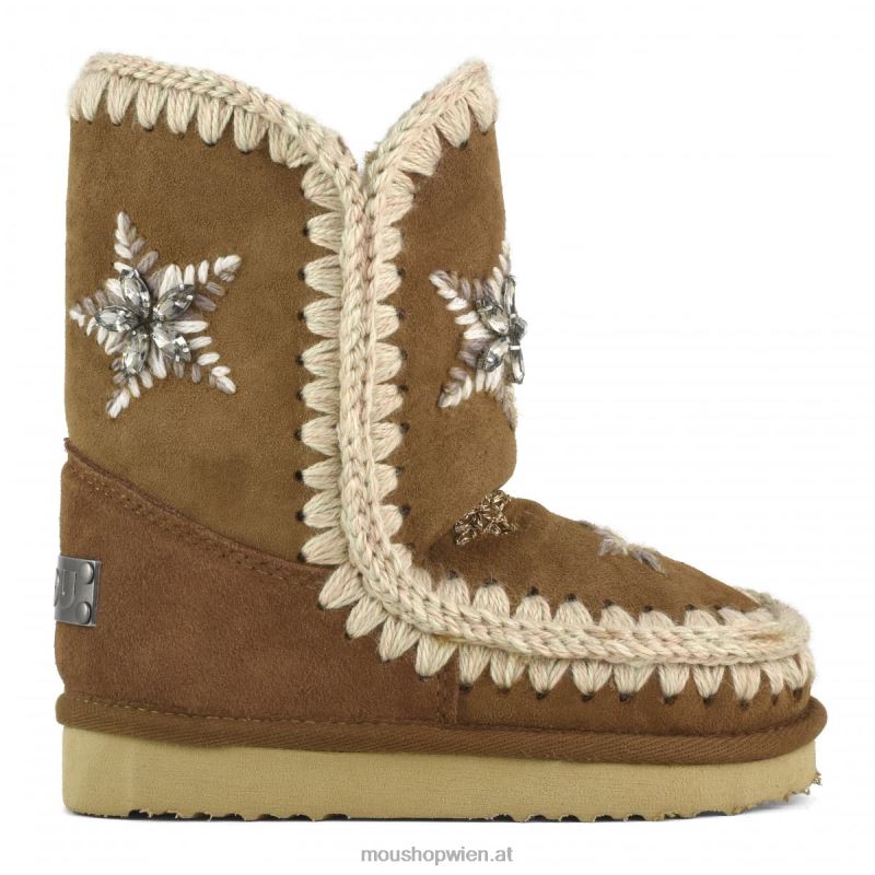 Kinder Eskimowolle und Kristallsterne Mou P660X835 Cognac