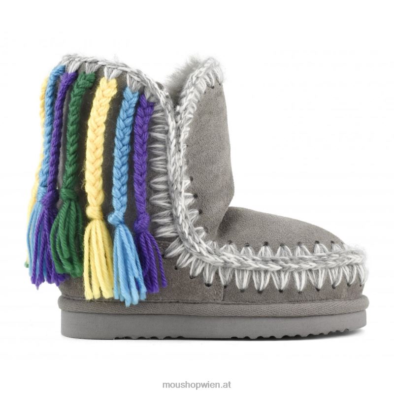 Kinder Zöpfe aus Eskimowolle Mou P660X837 neues Grau