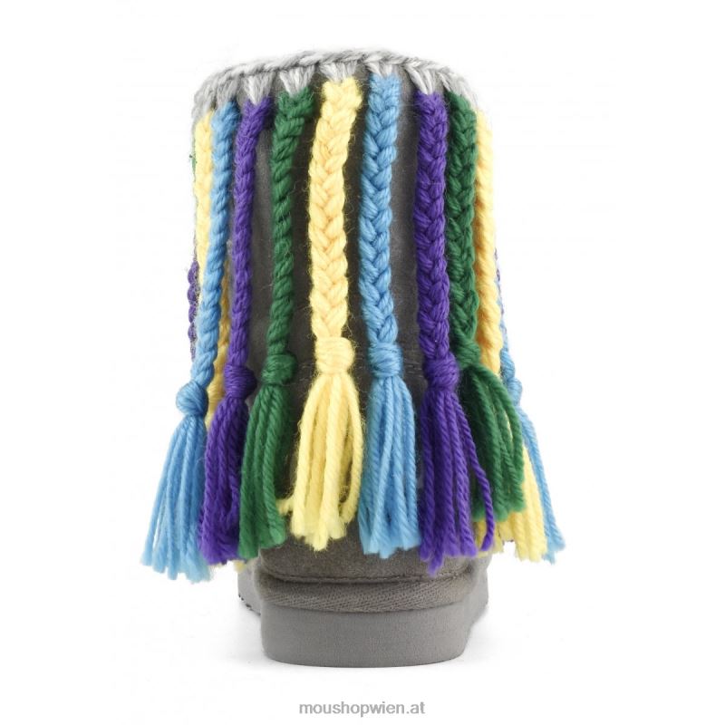 Kinder Zöpfe aus Eskimowolle Mou P660X837 neues Grau