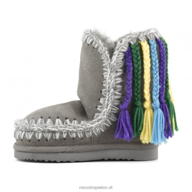 Kinder Zöpfe aus Eskimowolle Mou P660X837 neues Grau
