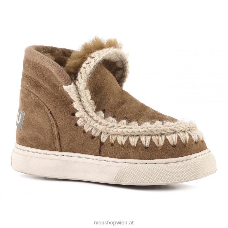 Kinder Eskimo-Sneaker Mou P660X801 Cognac