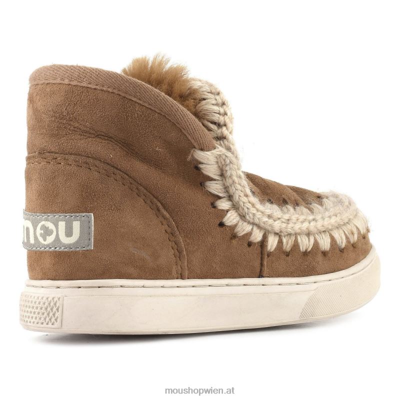 Kinder Eskimo-Sneaker Mou P660X801 Cognac