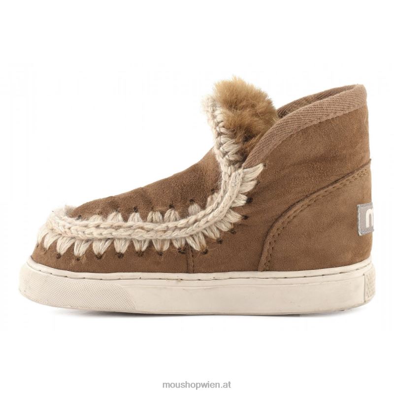 Kinder Eskimo-Sneaker Mou P660X801 Cognac