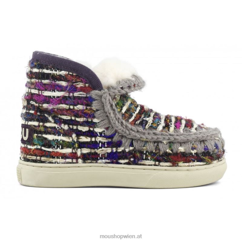 Kinder Eskimo-Sneaker, persisch gewebt Mou P660X806 persisch gewebtes Beige