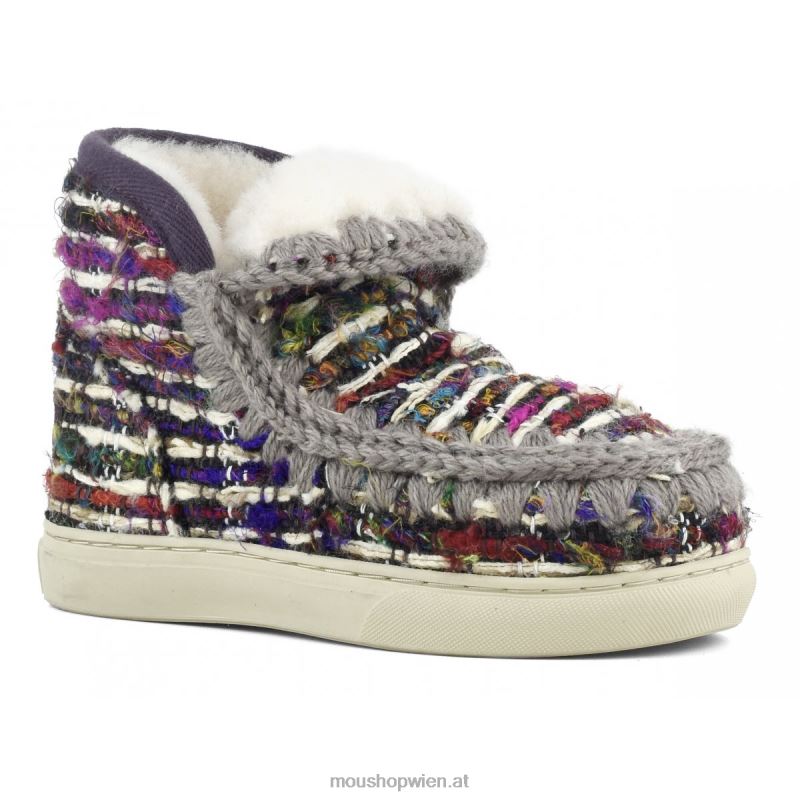 Kinder Eskimo-Sneaker, persisch gewebt Mou P660X806 persisch gewebtes Beige