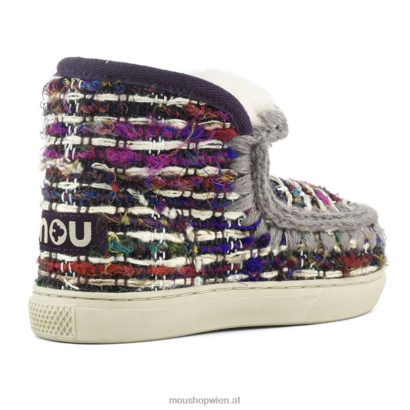 Kinder Eskimo-Sneaker, persisch gewebt Mou P660X806 persisch gewebtes Beige