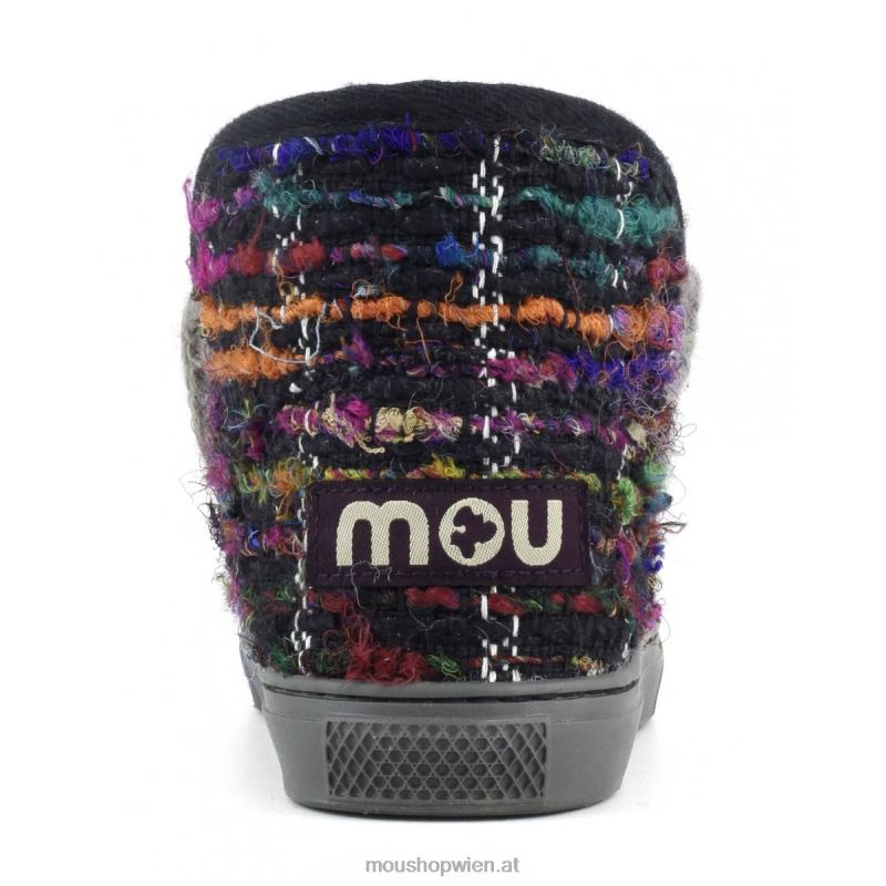 Kinder Eskimo-Sneaker, persisch gewebt Mou P660X807 persisch gewebt schwarz