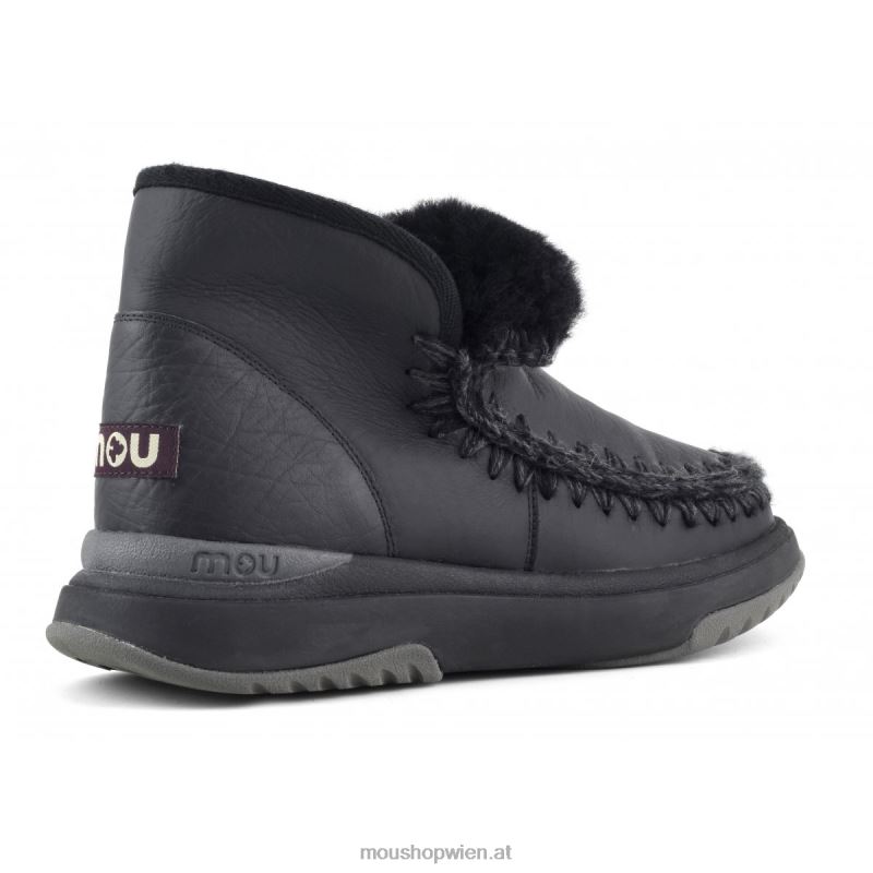 Männer Eskimo-Jogger Mou P660X769 Nubuk schwarz