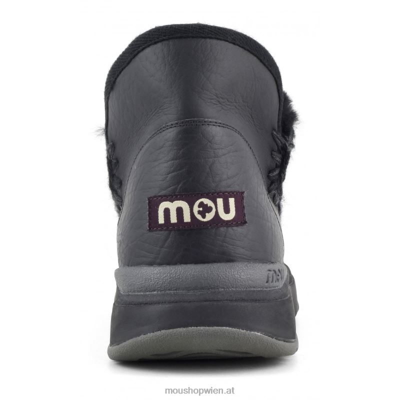 Männer Eskimo-Jogger Mou P660X769 Nubuk schwarz