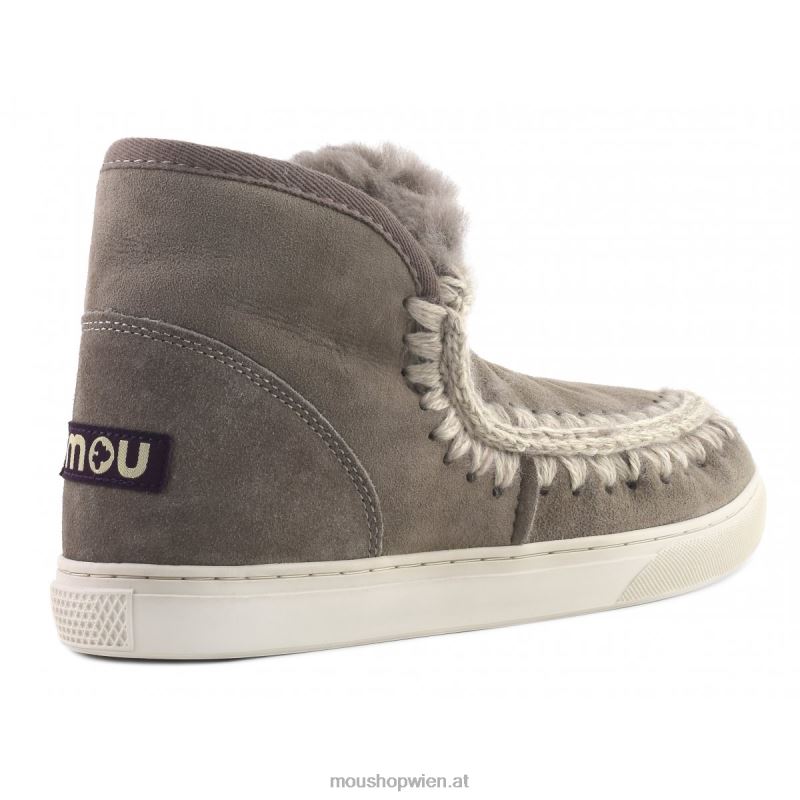 Männer Eskimo-Sneaker Mou P660X777 Elefantengrau