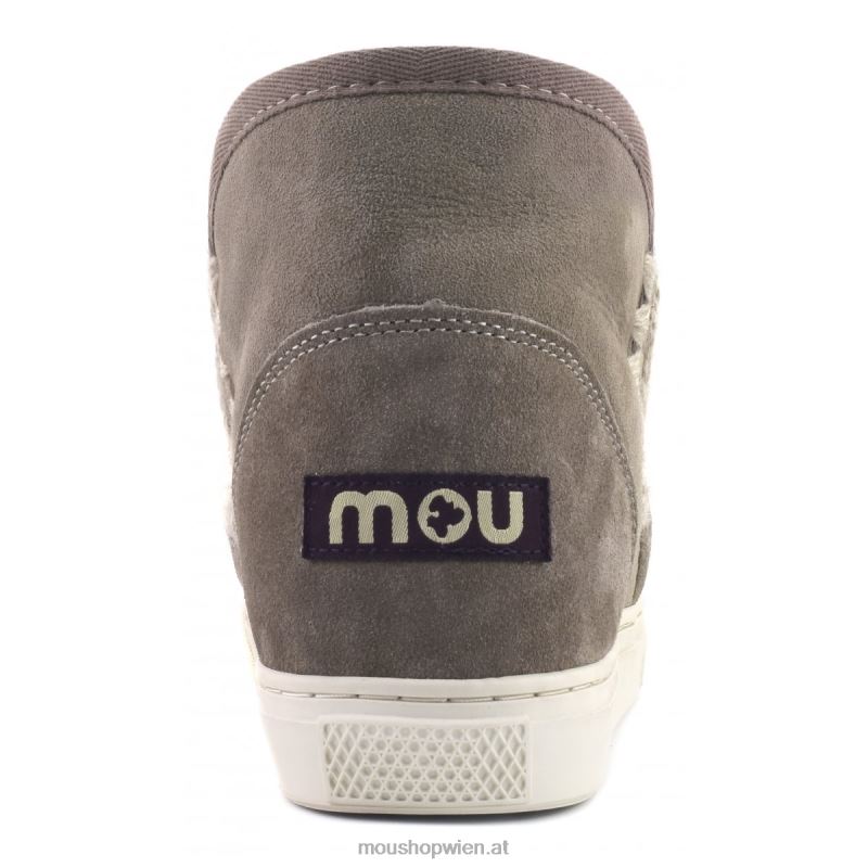 Männer Eskimo-Sneaker Mou P660X777 Elefantengrau