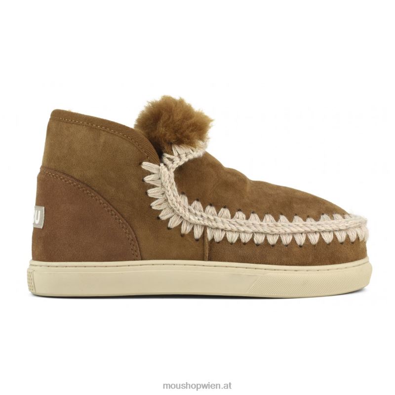 Männer Eskimo-Sneaker Mou P660X778 Cognac