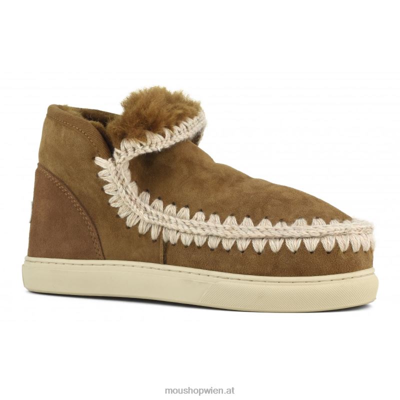 Männer Eskimo-Sneaker Mou P660X778 Cognac