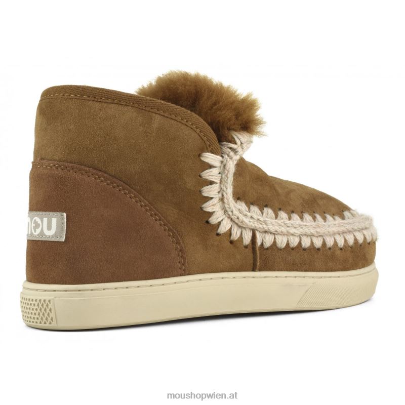Männer Eskimo-Sneaker Mou P660X778 Cognac
