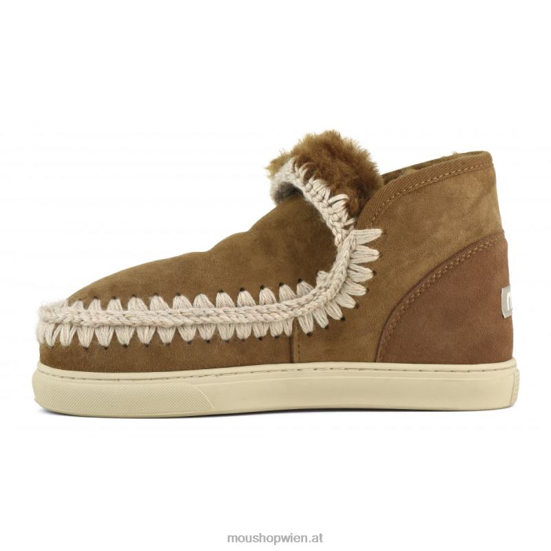 Männer Eskimo-Sneaker Mou P660X778 Cognac
