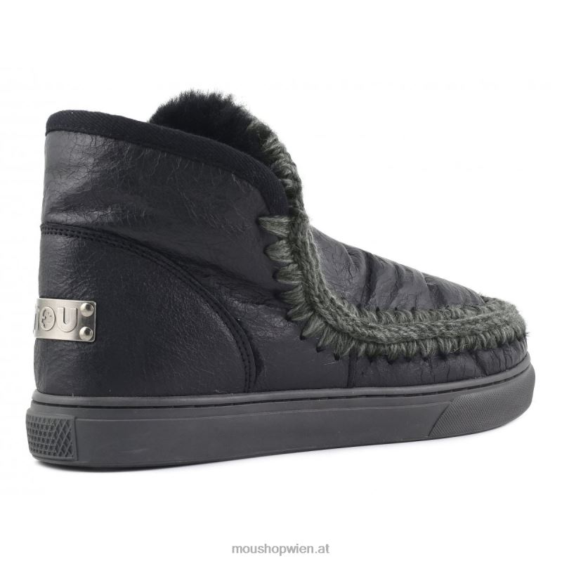 Männer Eskimo-Sneaker Mou P660X779 Wachsschwarz